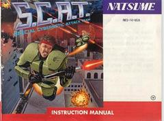 S.C.A.T. - Manual | SCAT Special Cybernetic Attack Team NES
