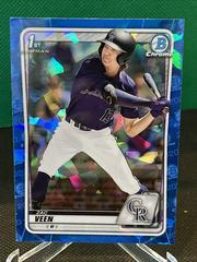 Zac Veen [Blue Foil] #BD-107 Baseball Cards 2020 Bowman Draft 1st Edition Prices