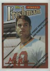Mike Alstott [Refractor] Football Cards 1996 Topps Finest Prices