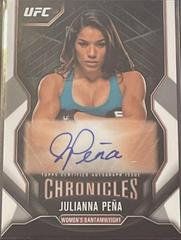 Julianna Pena #CA-JP Ufc Cards 2015 Topps UFC Chronicles Autographs Prices