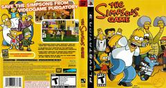 Artwork - Back, Front | The Simpsons Game Playstation 3
