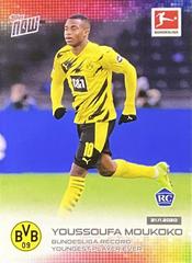 Youssoufa Moukoko #45 Soccer Cards 2020 Topps Now Bundesliga Prices