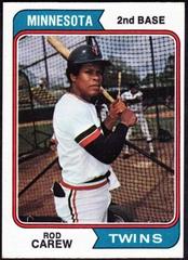 Rod Carew Baseball Cards 1974 Topps Prices