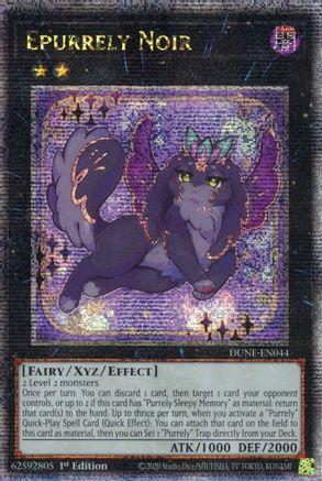 Epurrely Noir [Quarter Century Secret Rare] DUNE-EN044 YuGiOh Duelist Nexus