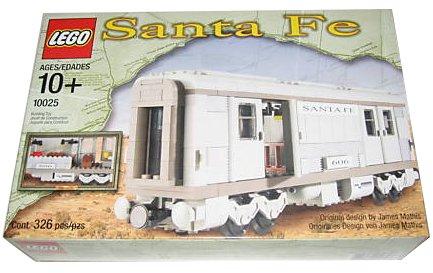 Santa Fe Cars #10025 LEGO Train