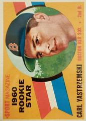 Carl Yastrzemski [Rookie Star] Baseball Cards 1960 Topps Prices