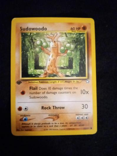 Sudowoodo [1st Edition] #77 photo