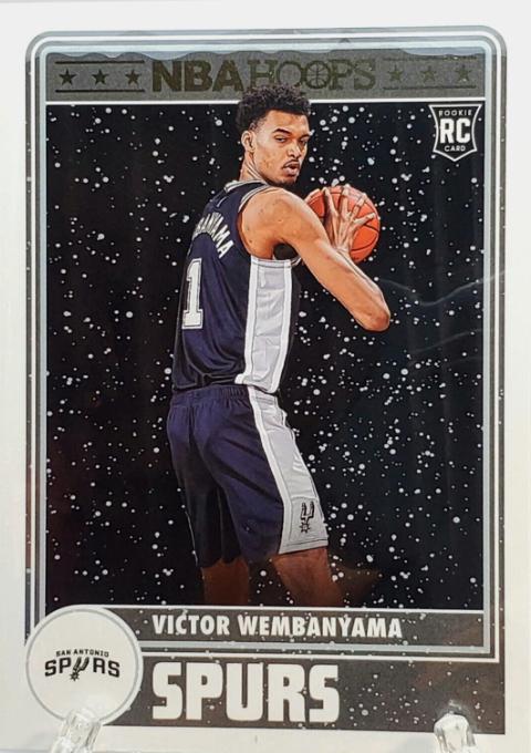 Victor Wembanyama [Winter] #298 Prices | 2023 Panini Hoops | Basketball ...