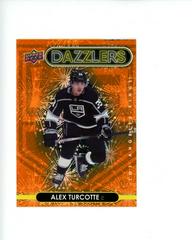 Alex Turcotte [Orange] Hockey Cards 2021 Upper Deck Dazzlers Prices