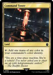 Command Tower [Foil] Magic Doctor Who Prices
