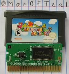 Cartridge And Motherboard | Super Mario Advance GameBoy Advance