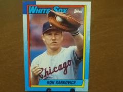 Ron Karkovice Baseball Cards 1990 Topps Prices
