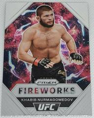 Khabib Nurmagomedov Ufc Cards 2021 Panini Prizm UFC Fireworks Prices