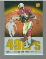 Terrell Owens [Gold Refractor] #23 Football Cards 2003 Topps Pristine Prices