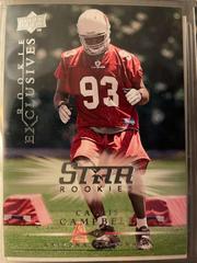 Calais Campbell Football Cards 2008 Upper Deck Rookie Exclusives Prices