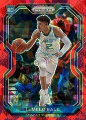 LaMelo Ball [Red Ice Prizm] #278 Basketball Cards 2020 Panini Prizm Prices