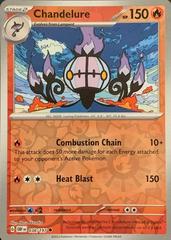Chandelure [Reverse Holo] #38 Pokemon Obsidian Flames Prices