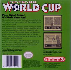 Back Cover | Nintendo World Cup GameBoy