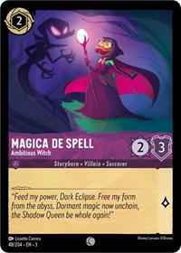 Magica De Spell - Ambitious Witch #48 Lorcana Into the Inklands