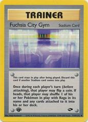 Fuchsia City Gym [1st Edition] #114 Prices | Pokemon Gym Challenge