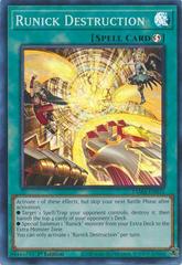 Runick Destruction [1st Edition] YuGiOh Tactical Masters Prices