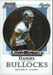 Daniel Bullocks #2 Football Cards 2006 Bowman Sterling Prices