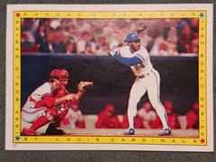 Darrell Porter, Darryl Motley [1985 World Series] #22 Baseball Cards 1986 Topps Stickers Prices