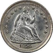 1856 O Coins Seated Liberty Half Dime Prices