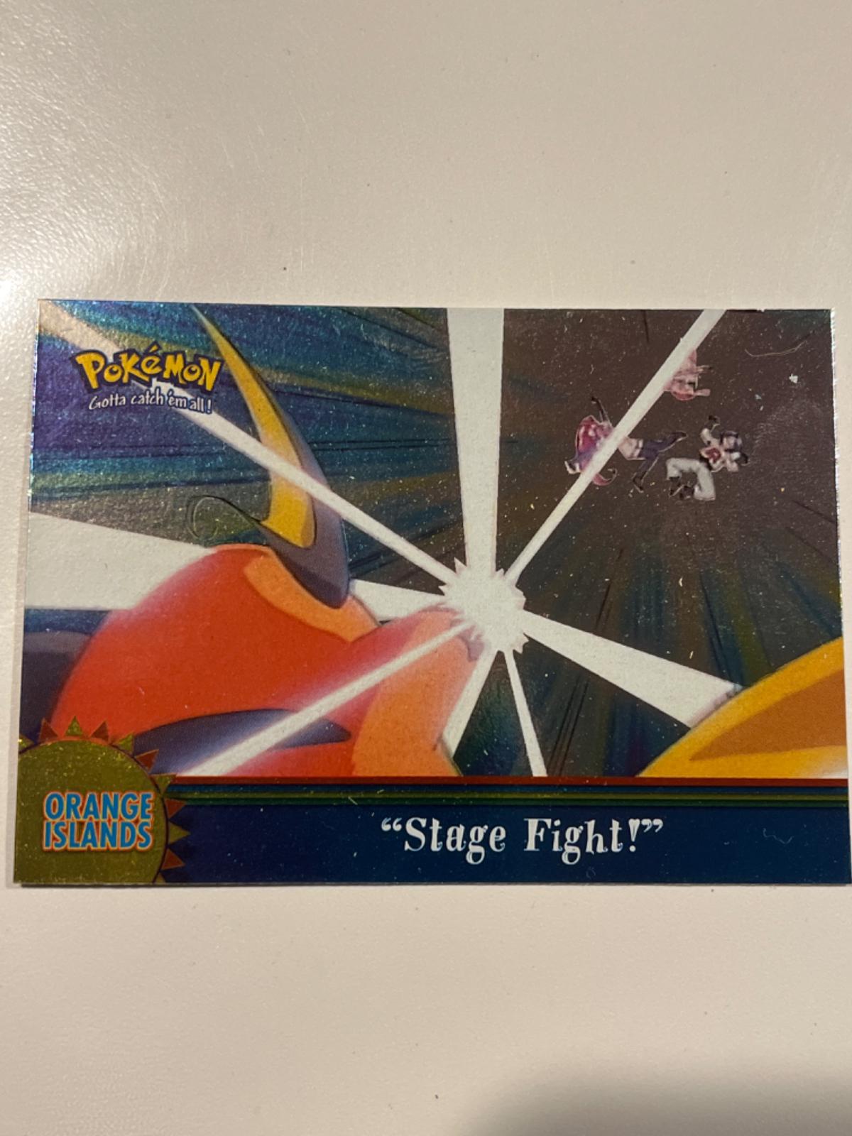 Stage Fight! #OR7 Pokemon 2000 Topps TV Episode