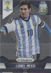 Lionel Messi Soccer Cards 2014 Panini Prizm World Cup Prices