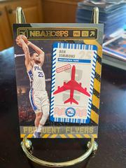 Ben Simmons [Winter] Basketball Cards 2021 Panini Hoops Frequent Flyers Prices