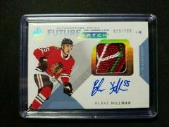 Blake Hillman [Autograph Patch] Hockey Cards 2018 SP Authentic Prices