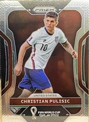 Christian Pulisic #201 Soccer Cards 2022 Panini Prizm World Cup Prices