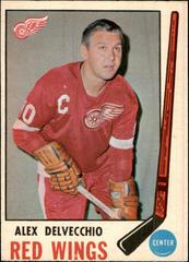 Alex Delvecchio #157 Hockey Cards 1969 O-Pee-Chee Prices