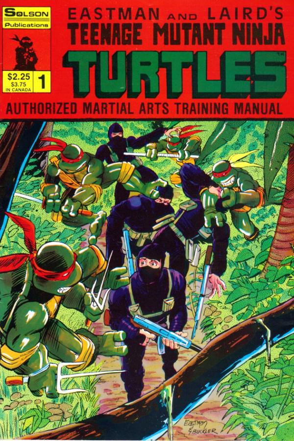 Teenage Mutant Ninja Turtles Authorized Martial Arts Training Manual #1 (1986) Comic Books Teenage Mutant Ninja Turtles Authorized Martial Arts Training Manual