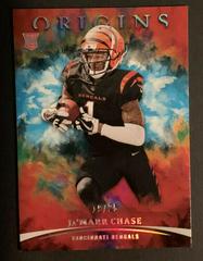 Ja'Marr Chase [Turquoise] #112 Football Cards 2021 Panini Origins Prices