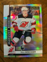 Nico Hischier [Rainbow] Hockey Cards 2017 O Pee Chee Platinum Prices