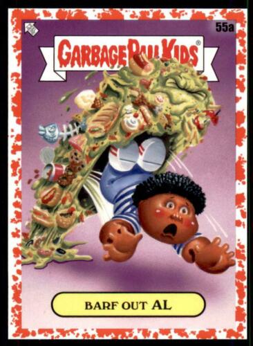 Barf Out AL [Red] #55a Garbage Pail Kids Food Fight