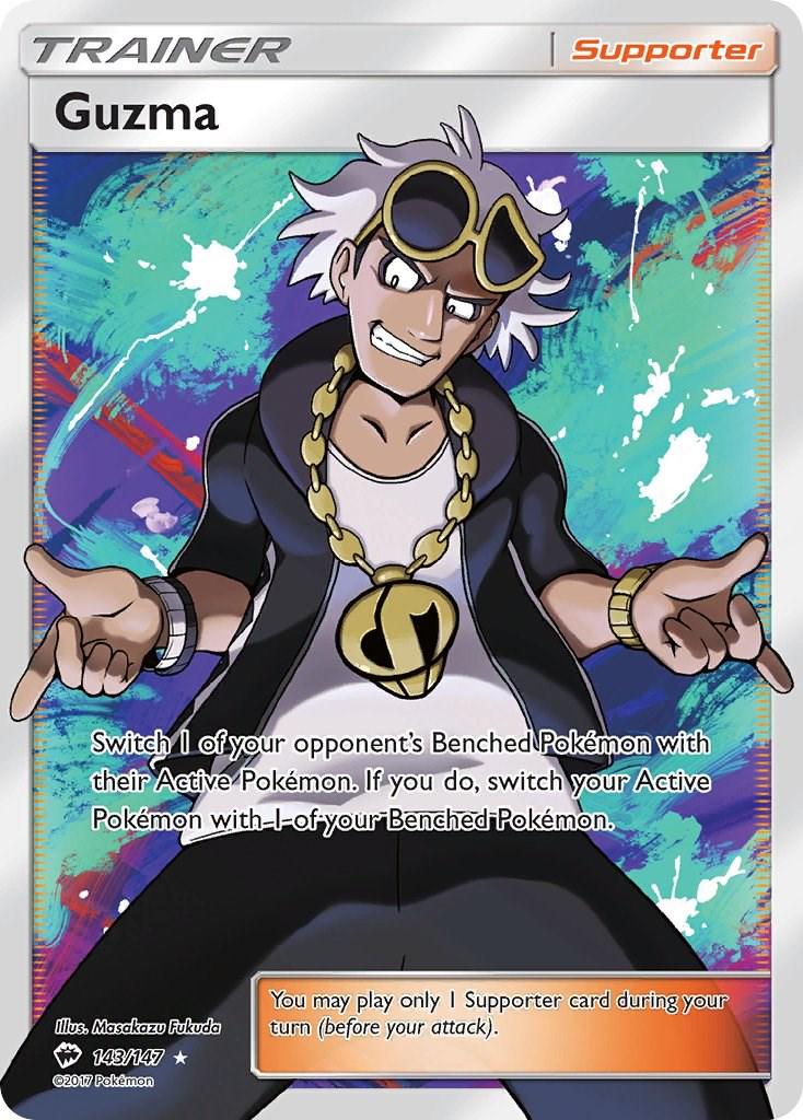 Guzma #143 Pokemon Burning Shadows