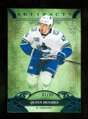 Quinn Hughes [Aqua] #103 Hockey Cards 2020 Upper Deck Artifacts Prices