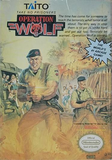 Operation Wolf Cover Art