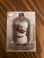 B.J. Upton #92 Baseball Cards 2008 Upper Deck A Piece of History Prices