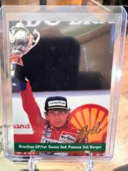 Brazilian GP/1st: Senna 2nd: Prost 3rd: Berger #101 Racing Cards 1992 Grid F1 Prices