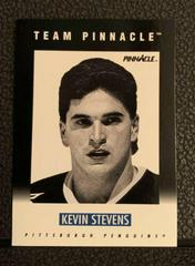 Kevin Stevens Hockey Cards 1991 Pinnacle B Prices