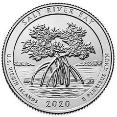 2020 W [V75 PRIVY SALT BAY NATIONAL PARK] Coins America the Beautiful Quarter Prices