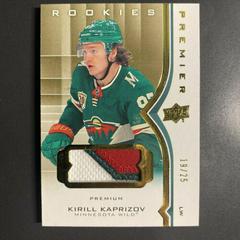 Kirill Kaprizov [Patch] #51 Hockey Cards 2020 Upper Deck Premier Prices