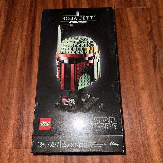 Boba Fett Helmet | Pieces and Instructions in Sealed Box | LEGO Star Wars