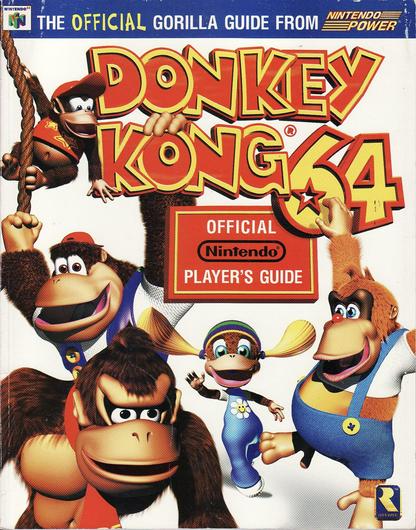Donkey Kong 64 Player's Guide Cover Art