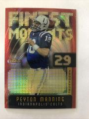 Peyton Manning #FM29 Football Cards 2005 Topps Finest Manning Moments Prices