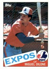 Miguel Dilone #178 Baseball Cards 1985 Topps Prices